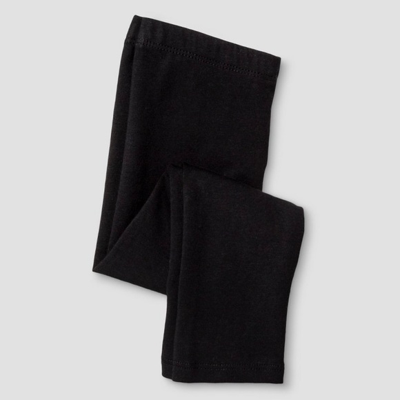Cat & Jack Other - Toddler Girls’ Solid Leggings - Cat & Jack Black 5T - Toddler Girl Clothes